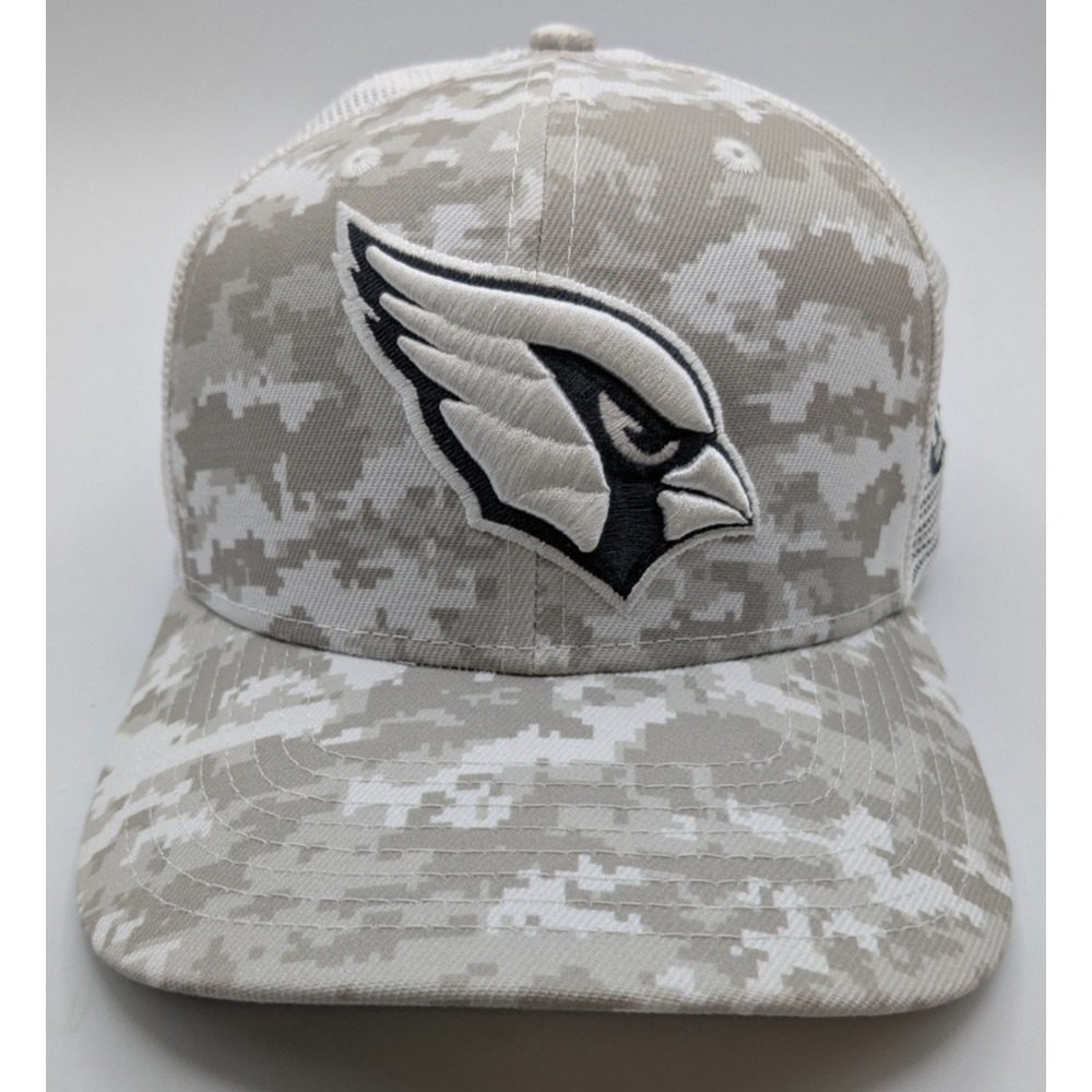 Arizona Cardinals Hat Cap New Era Salute To Service Arctic Camo 9Seventy NFL Men